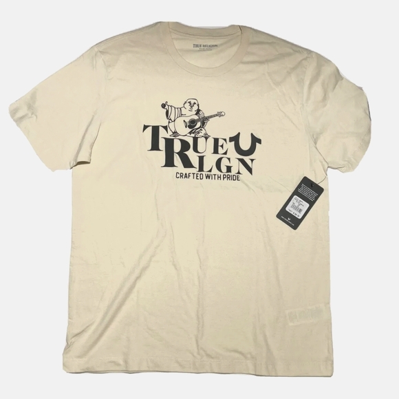 Brand New True Religion Budda in Fog Tee Size Medium - Picture 1 of 3